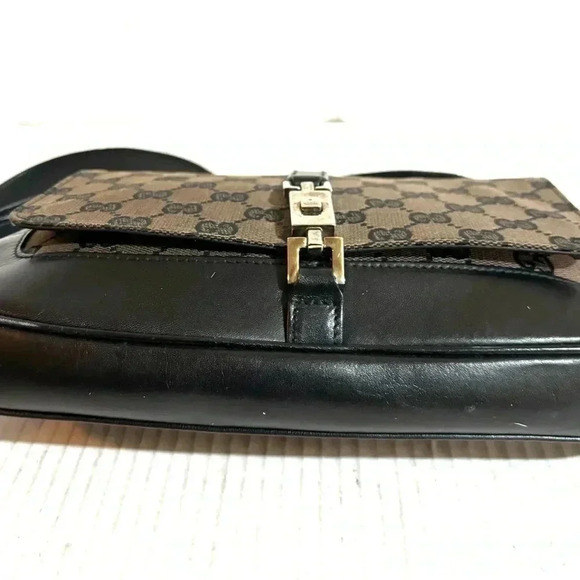 Gucci GG canvas vintage medium Jackie shoulder handbag - Picture 3 of 13
